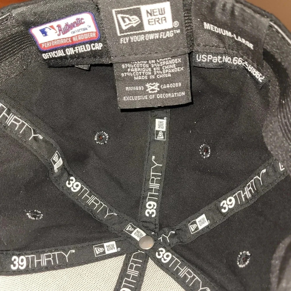 Detroit Tigers MLB 2012 League Champions med-lrg Men's hat New Era Authentic cap - Picture 8 of 9